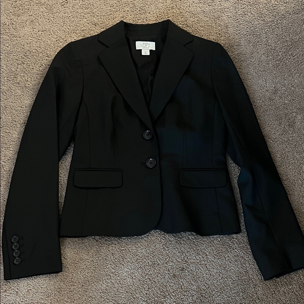 LOFT Classic Black Blazer